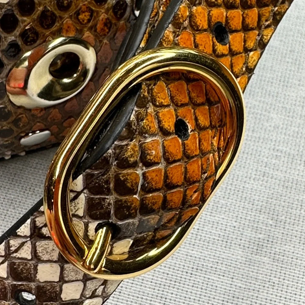 ๐๏ธ๐๏ธ GUCCI ARLI EMBELLISHED PYTHON SHOULDER BAG ๐ฅ๐ฅ RARE ๐ฅ๐ฅ - Picture 7 of 16